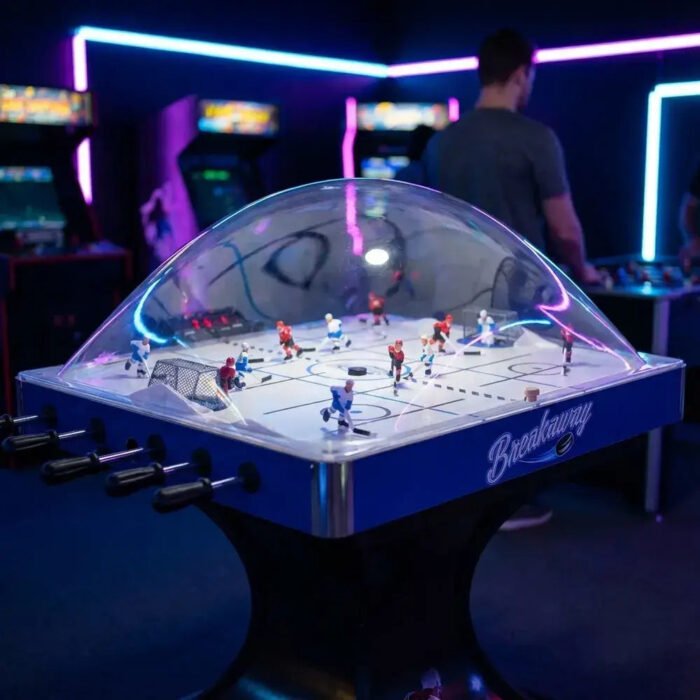 Hathaway Breakaway 41-in Dome Hockey Table with LED Scoring - Image 15