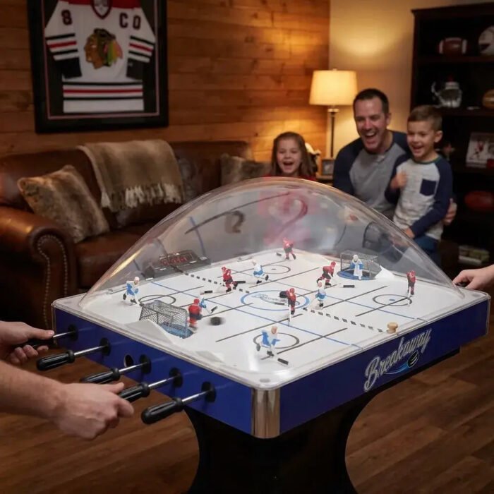 Hathaway Breakaway 41-in Dome Hockey Table with LED Scoring - Image 16