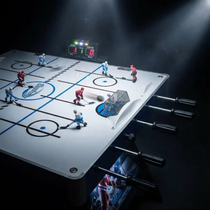 Hathaway Breakaway 41-in Dome Hockey Table with LED Scoring - Image 10