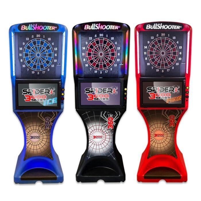 Arachnid Red Fire Spider360 3000 Series Premium Dual-Head Electronic Dartboard (Touch to Flip) - Image 5