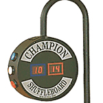 Champion Shuffleboard J-Bar Score Unit (Round)