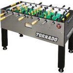 Valley-Dynamo Tornado Tournament T-3000 HOME Foosball Platinum/Red/Black