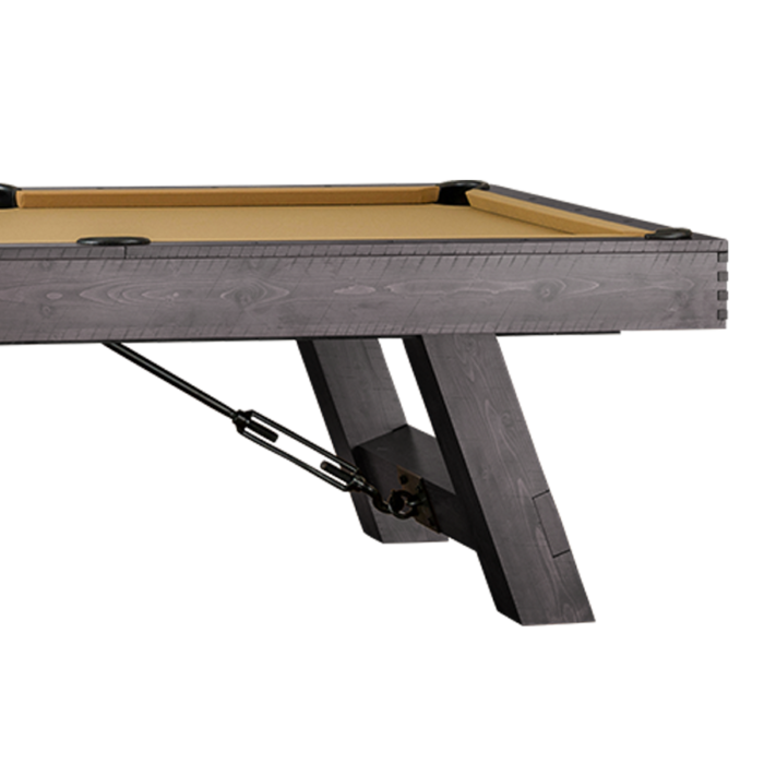 American Heritage Savannah 7' Slate Pool Table in Charcoal - Image 2