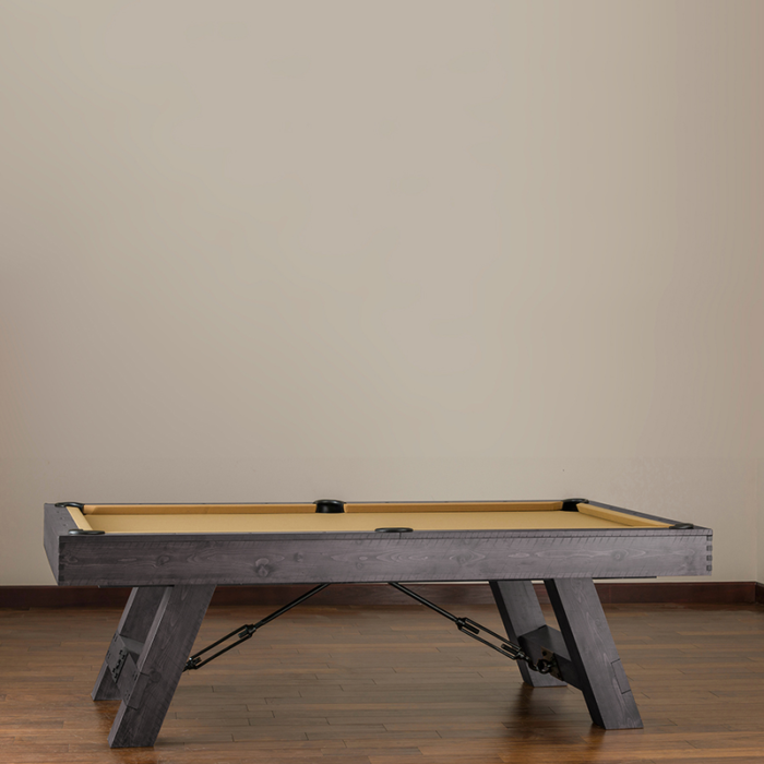 American Heritage Savannah 7' Slate Pool Table in Charcoal - Image 4