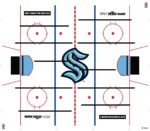 Seattle Kraken NHL Super Chexx Pro Bubble Hockey - Image 3
