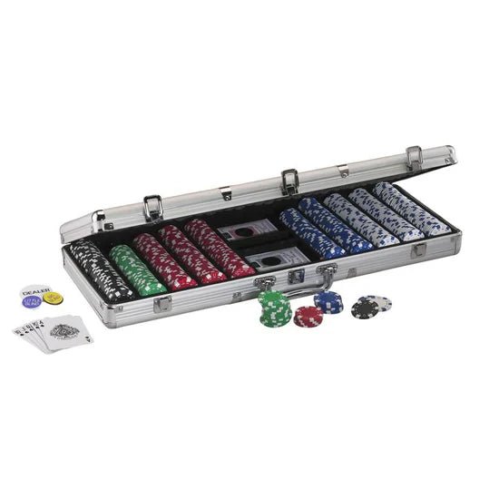 segsx4hedlabruuuela4 Fat Cat Aluminum 500Ct Poker Chip Case - Image 1