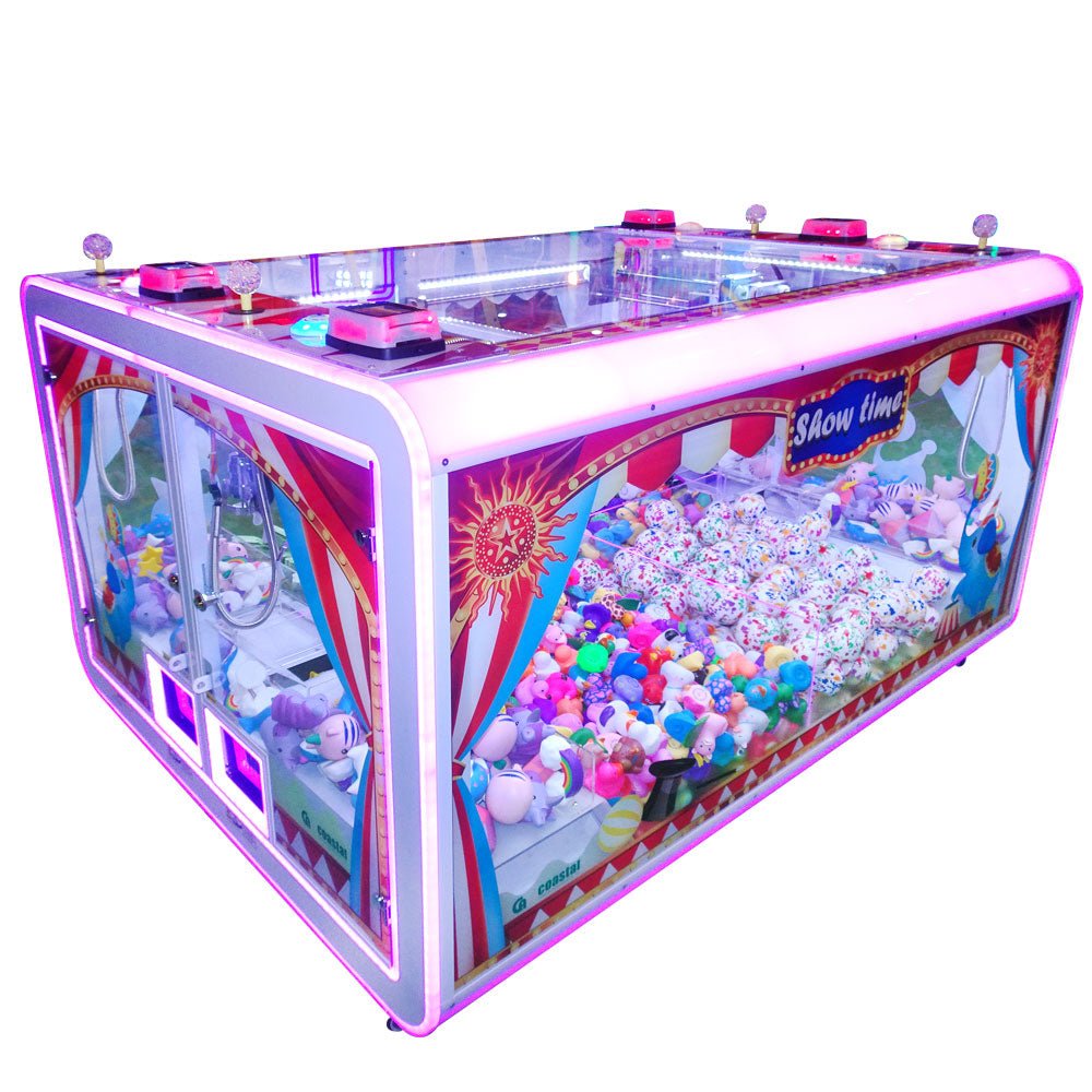 showtime-conole-left Coastal Amusements Showtime Console 4 Player Card Swipe - Image 1