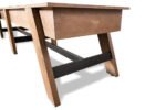 Nixon Hunter 12' Shuffleboard Table in Brushed Walnut Wood Finish - Image 4