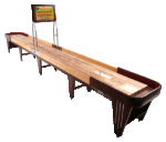 Champion 9' Charleston Vintage Shuffleboard Table - Image 4
