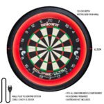Unicorn Solar 2 Pro - Illuminated Dartboard Surround Lighting System - Image 4