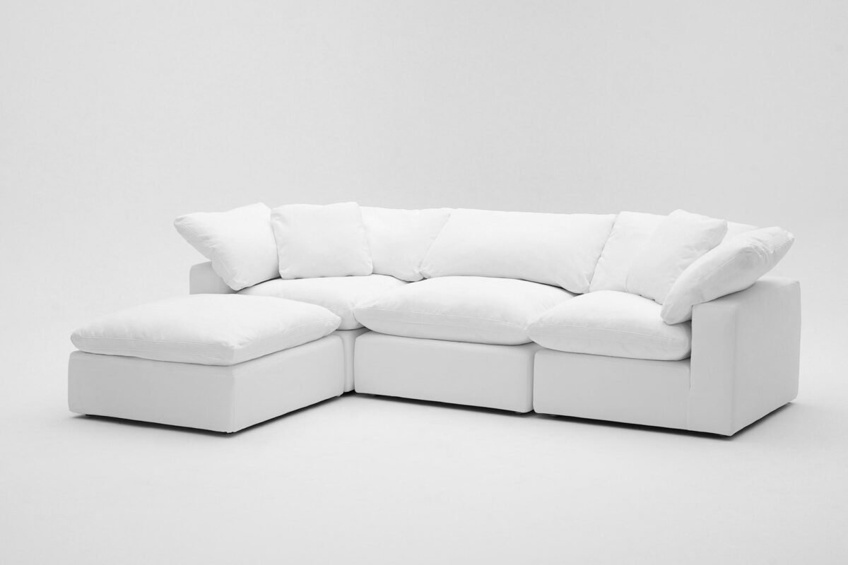 soulfa 4 cube sectional cloud couch modular white 4 1