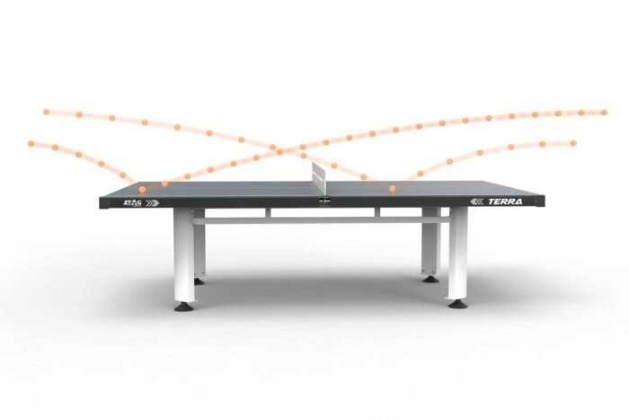 Stag Terra Outdoor Stationary Table Tennis Table - Image 4