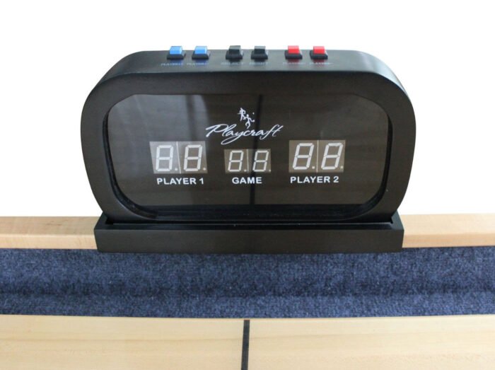 Playcraft 11" Hard Wood Elec. Shuffleboard Scorers in Black, Cherry, Espresso and Honey - Image 2