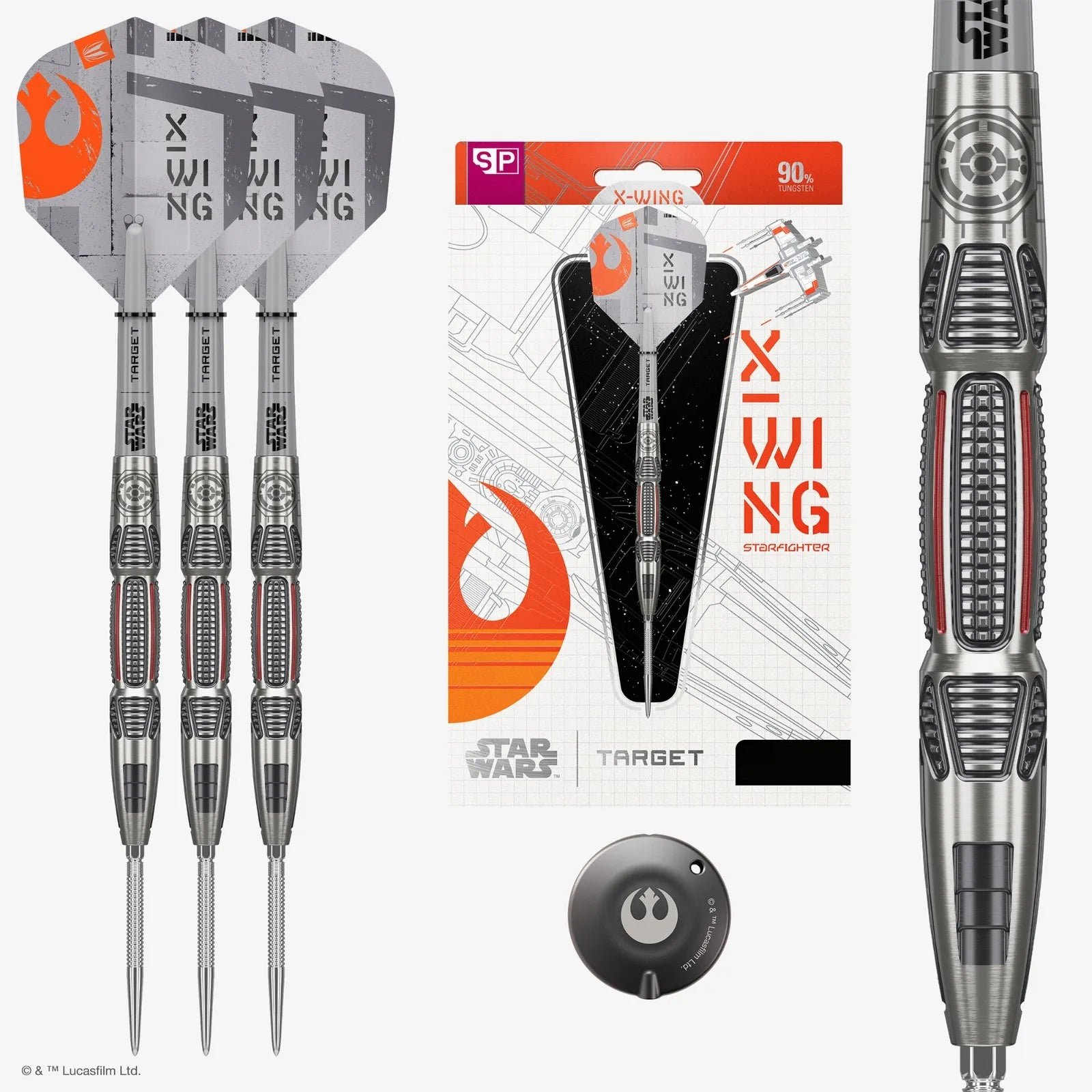 target-darts-star-wars-x-wing-22g-sp-steel-tip-darts_1_03558b65-7274-4960-8693-f3f0d46a874f Star Wars X-Wing Steel Tip Darts - Image 1