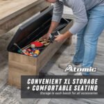 Atomic Hampton 7' 3-in-1 Dining Table with Billiards and Table Tennis In White Oak - Image 6