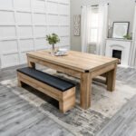 Atomic Hampton 7' 3-in-1 Dining Table with Billiards and Table Tennis In White Oak - Image 2