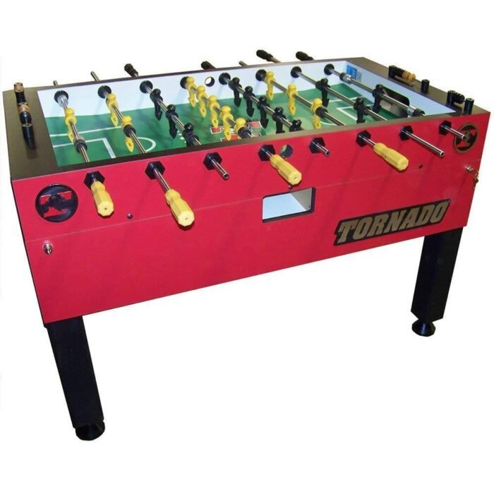 Tornado T-3000 Foosball Table In Red (Coin) - Image 2