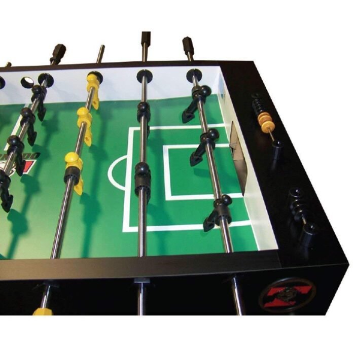 Tornado T-3000 Foosball Table in Matte Black (Coin) - Image 7
