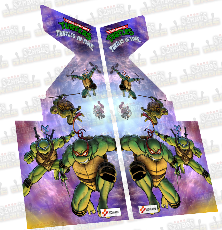 turtles_in_time_side_art Turtles in Time- Custom Side Art - Image 1