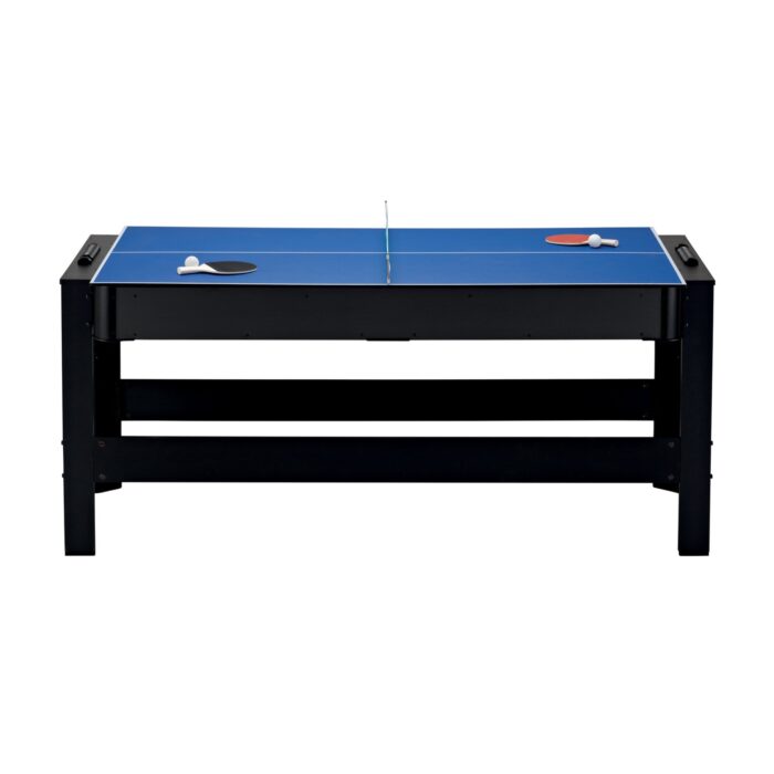 Fat Cat Multi 3-in-1 6' Flip Game Table Blue Top - Image 8