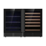 Ultimate Under-Bench Wine & Beverage Refrigerator Combo with Low-E Glass Door - Image 2
