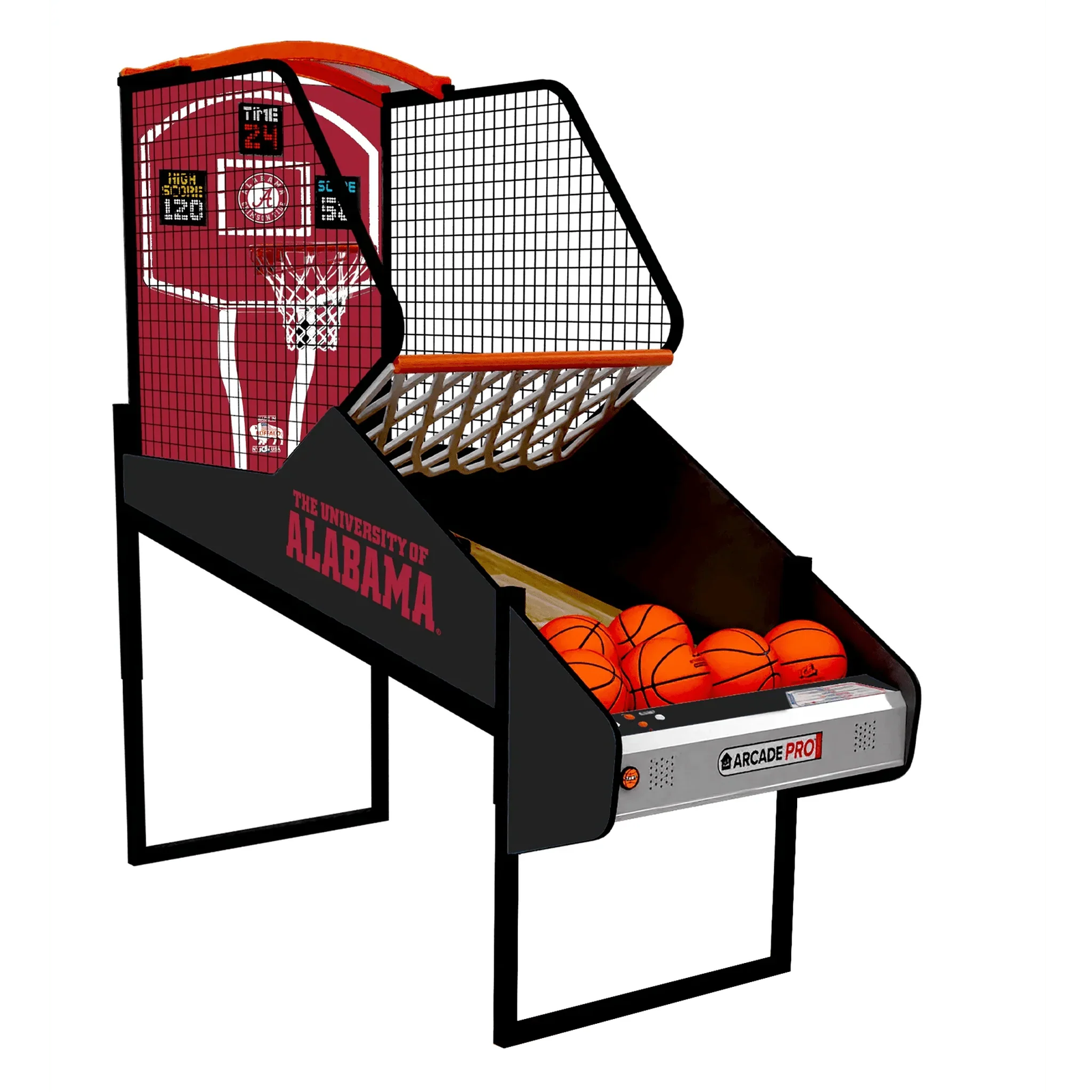 university_of_Alabama_no_mat ICE NBA Gametime Pro Home Arcade Basketball - Image 1
