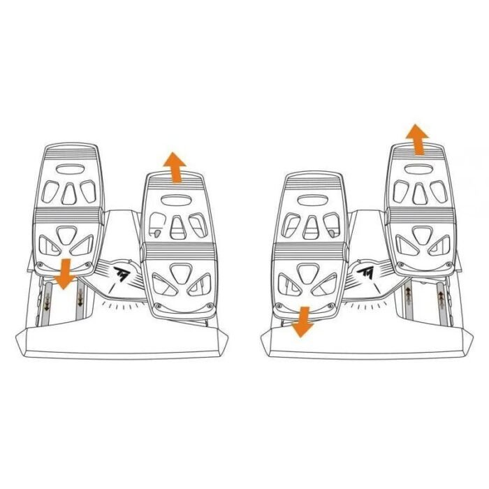 Flight Simulator Starter Set Yoke Throttle Pedals - Image 13