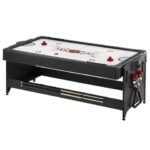 Fat Cat Original 3-in-1 Burgundy 7' Pockey™ Multi-Game Table - Image 14