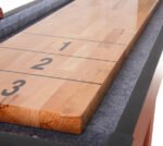 Hathaway Challenger 12' Shuffleboard in Dark Cherry Finish - Image 6