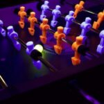 Warrior Black Light Professional Foosball Table