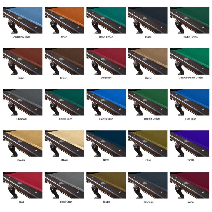 Playcraft Wheaton 8' Slate Pool Table - Image 9