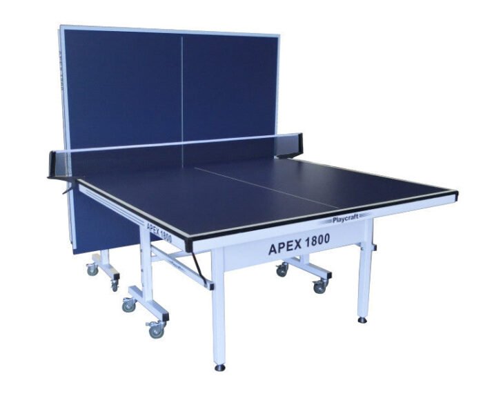 Playcraft Apex 1800 Indoor Tennis Table in White - Image 3