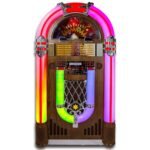 Saturn V Full-Size Jukebox — Oak with Stand