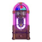 Taurus II Mid-Size Jukebox + Stand — Dark Oak
