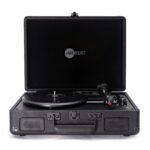Curiosity III Suitcase Bluetooth Turntable — Black