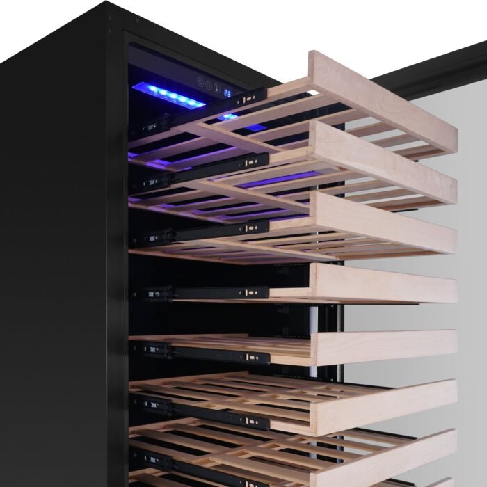 48" Ultimate Under Bench Wine Fridge and Bar Refrigerator Combo with 3 Temp. Zones - Image 5