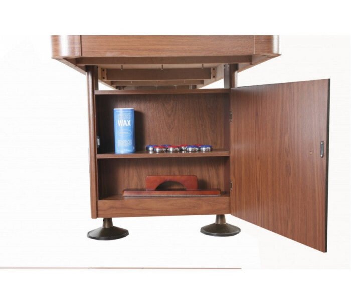 Carmelli Challenger 12' Shuffleboard in Walnut Finish - Image 6