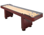 Hathaway Challenger 9' Shuffleboard in Dark Cherry Finish