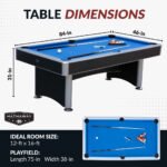 Carmelli Maverick II 7 Ft. Pool Table w/ Table Tennis - Image 2