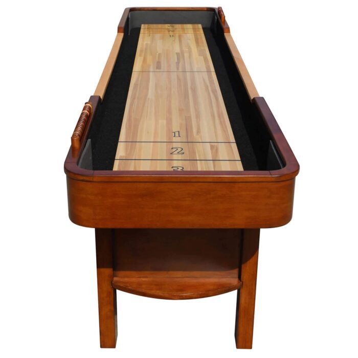 Hathaway Merlot 9' Shuffleboard Table in Walnut Finish - Image 4