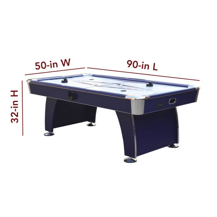 Hathaway Phantom II 90-in Air Hockey Table with LED Scoring and Lights 7.5-ft - Image 3
