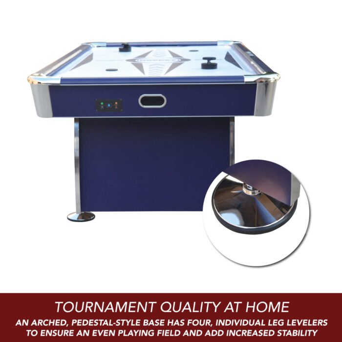 Hathaway Phantom II 90-in Air Hockey Table with LED Scoring and Lights 7.5-ft - Image 2