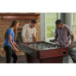 Hathaway Millennium 55'' Foosball Table in Mahogany - Image 5