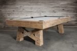 Nixon Georgia 7' Slate Pool Table in Weathered Natural Finish w/ Dining Top Option - Image 3