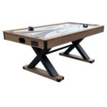 Hathaway Excalibur 6' Air Hockey Table w/Table Tennis Top