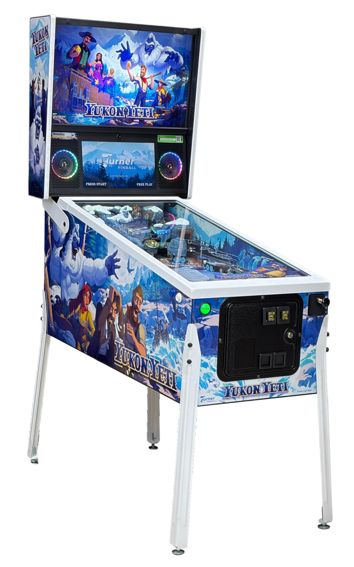 Turner Pinball Yukon Yeti Pinball Machine - Image 3