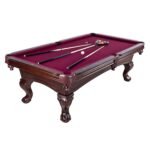 Carmelli Augusta 8' Non-Slate Pool Table in Mahogany Finish